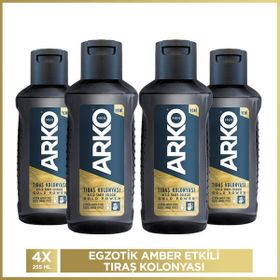 Arko Men Gold Power 4x255 ml Tıraş Kolonyası