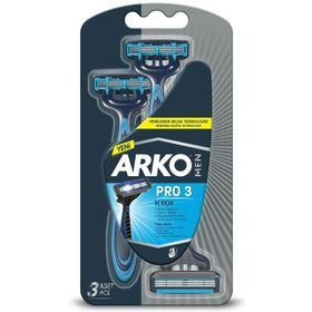 Arko Men Pro 3 Üç Bıçaklı 3'lü Tıraş Bıçağı