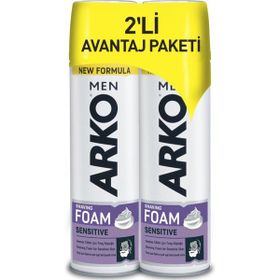 Arko Men Sensitive 2x200 ml Tıraş Köpüğü