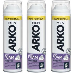 Arko Men Sensitive 3x200 ml Tıraş Köpüğü