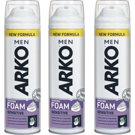 Arko Men Sensitive 3x200 ml Tıraş Köpüğü
