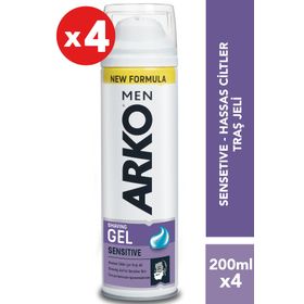 Arko Men Sensitive 4 x 200 ml Tıraş Köpüğü