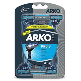 Arko Men System 3 Blister 6'lı Tıraş Bıçağı