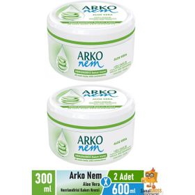 Arko Nem 2x300 ml Aloe Vera Nemlendirici Krem