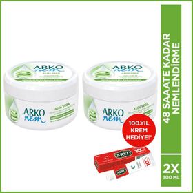 Arko Nem 2x300 ml Aloe Vera Nemlendirici Krem