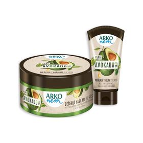 Arko Nem Avokado Yağı Değerli Yağlar 250 ml + 60 ml El ve Vücut Kremi