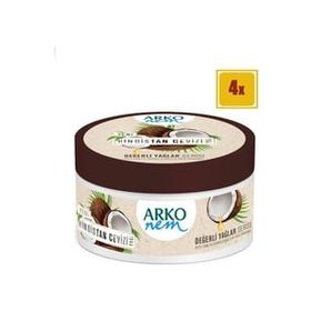 Arko Nem Değerli Yağlar Hindistan Cevizi 4x250 ml Krem