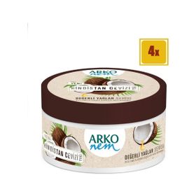 Arko Nem Değerli Yağlar Hindistan Cevizi 4x250 ml Krem