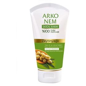 Arko Nem Doğal Bakım Zeytinyağlı 75 ml El - Vücut Bakım Kremi