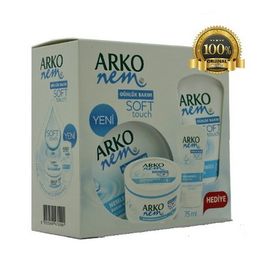 Arko Nem Soft Touch 300 ml + 100 ml Vücut Kremi Seti
