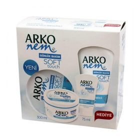 Arko Nem Soft Touch 300 ml + 100 ml Vücut Kremi Seti