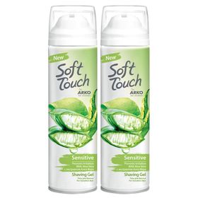 Arko Soft Touch Sensitive 2x200 ml Kadın Tıraş Jeli