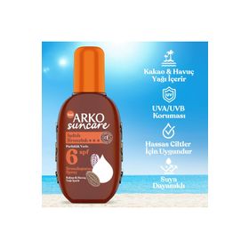 Arko Suncare SPF6 220 ML Bronzlaştırıcı Güneş Yağı