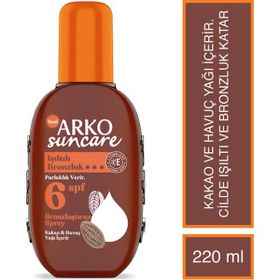 Arko Suncare SPF6 220 ML Bronzlaştırıcı Güneş Yağı