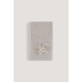Arliva Home Atlas Bej 30x50 Nakışlı Havlu