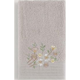 Arliva Home Atlas Bej 30x50 Nakışlı Havlu