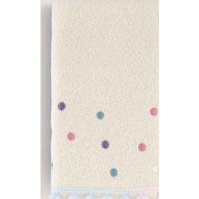 Arliva Home Batik Ekru-Renkli 30x50 Ponpon Nakışlı Havlu