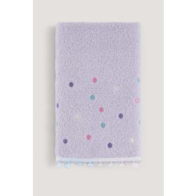 Arliva Home Batik Lila 50x90 Ponpon Nakışlı Havlu