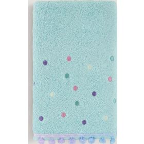 Arliva Home Batik Mint 50x90 Ponpon Nakışlı Havlu