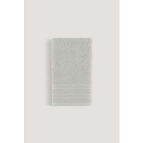 Arliva Home Pure Açık Gri 30x50 Bukle Bordürlü Havlu