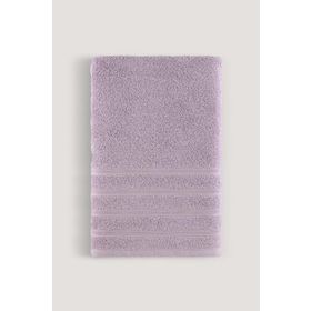 Arliva Home Pure Koyu Lila 70x140 Bukle Bordürlü Havlu