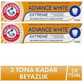 Arm & Hammer 2x75 ml 3 Tona Kadar Beyazlatıcı Diş Macunu