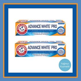 Arm & Hammer 2x75 ml 3 Tona Kadar Beyazlatıcı Diş Macunu