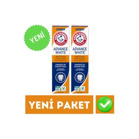 Arm & Hammer 2x75 ml Advance White Extreme 3 Tona Kadar Beyazlatıcı Diş Macunu