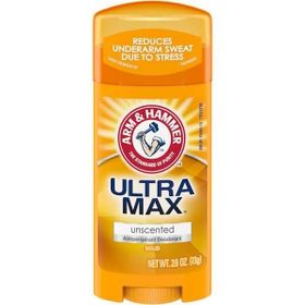 Arm & Hammer 73 gr Ultra Max Unscented Antiperspirant Stick Deodorant