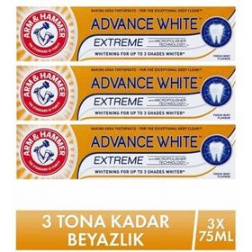Arm & Hammer 75 ml 3 Adet 3 Tona Kadar Beyazlatıcı Diş Macunu