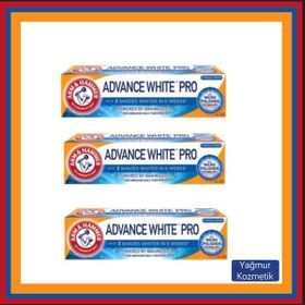 Arm & Hammer 75 ml 3 Adet 3 Tona Kadar Beyazlatıcı Diş Macunu