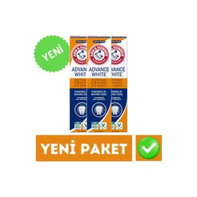 Arm & Hammer 75 ml 3 Adet 3 Tona Kadar Beyazlatıcı Diş Macunu
