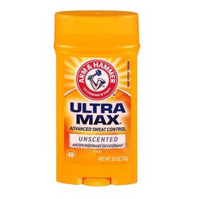 Arm & Hammer 76 ml Ultra Max Unscented Stick Deodorant