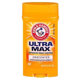 Arm & Hammer 76 ml Ultra Max Unscented Stick Deodorant