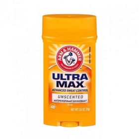 Arm & Hammer 76 ml Ultra Max Unscented Stick Deodorant