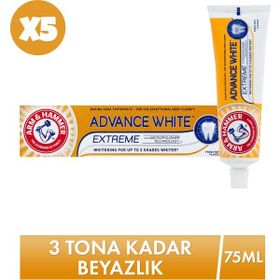 Arm & Hammer Advance White 5x75 ml Beyazlatıcı Diş Macunu