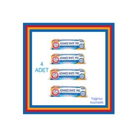 Arm & Hammer Advanced White Pro 75 ML 4 Adet Diş Macunu