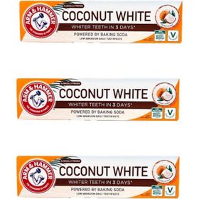 Arm & Hammer Coconut White 75 ml 3 Adet Diş Macunu