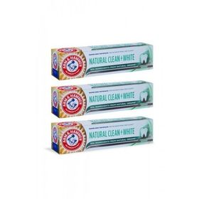 Arm & Hammer Natural Clean + White 3x75 ml Diş Macunu