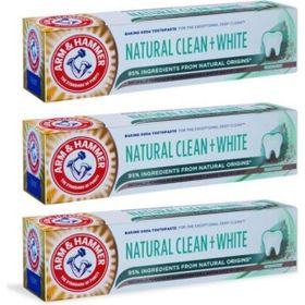 Arm & Hammer Natural Clean + White 3x75 ml Diş Macunu
