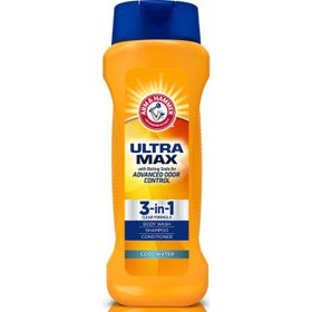 Arm & Hammer Ultra Max Cool Water 665 ml Duş Jeli + Şampuan + Saç Kremi