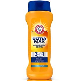 Arm & Hammer Ultra Max Cool Water 665 ml Duş Jeli + Şampuan + Saç Kremi