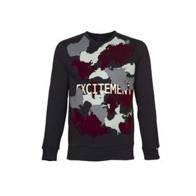 Arma K21124907701 Erkek Baskılı Bisiklet Yaka Sweatshirt