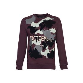 Arma K21124907701 Erkek Baskılı Bisiklet Yaka Sweatshirt