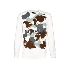 Arma K21124907701 Erkek Baskılı Bisiklet Yaka Sweatshirt