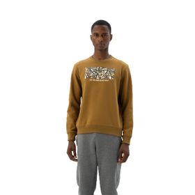 Arma K24124884501 Kahverengi Büyük Beden Bisiklet Yaka Erkek Sweatshirt