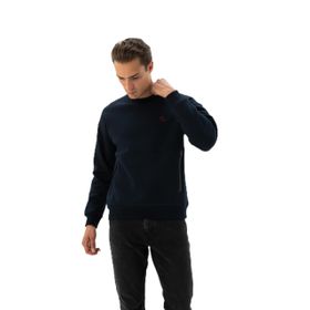 Arma K24124909401 Lacivert Bisiklet Yaka Erkek Sweatshirt