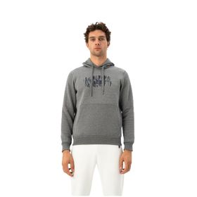 Arma K24254884301 Gri Büyük Beden Kanguru Cepli Erkek Sweatshirt