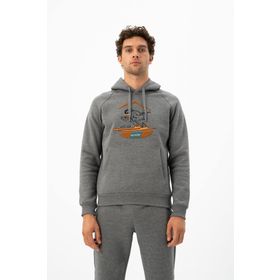 Arma K24254927901 Kanguru Cepli Regular Fit Gri-G1 Erkek Sweatshirt