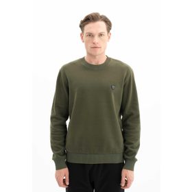 Arma K26124699401 Regular Fit Selanik Bisiklet Yaka Haki-H1 Erkek Sweatshirt